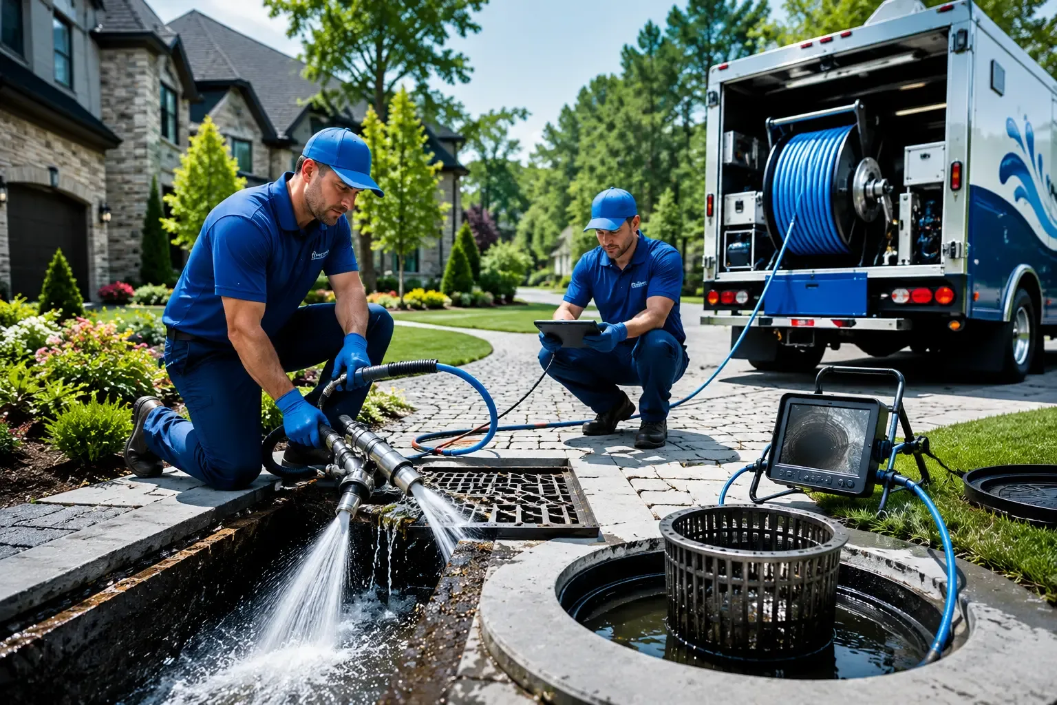 Local outdoor drain cleaning professionals in Sanger, TX