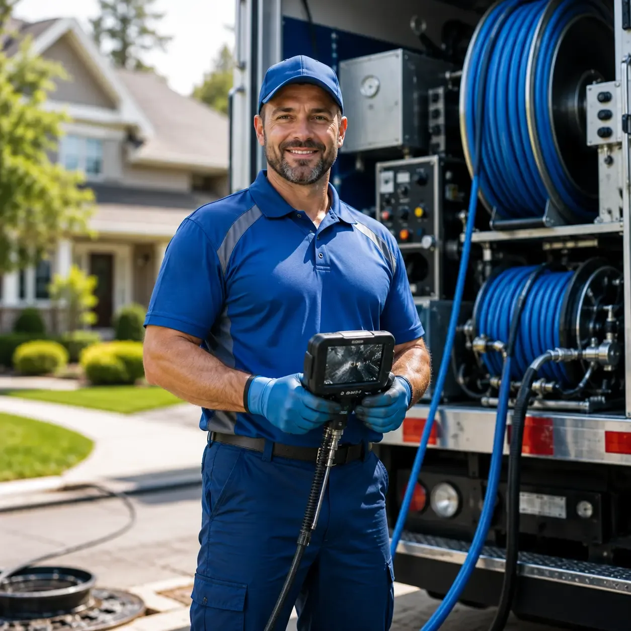 Local outdoor drain cleaning specialists in Sanger, TX